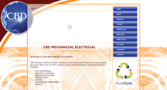 Desktop Screenshot of cbdmechelec.com.au